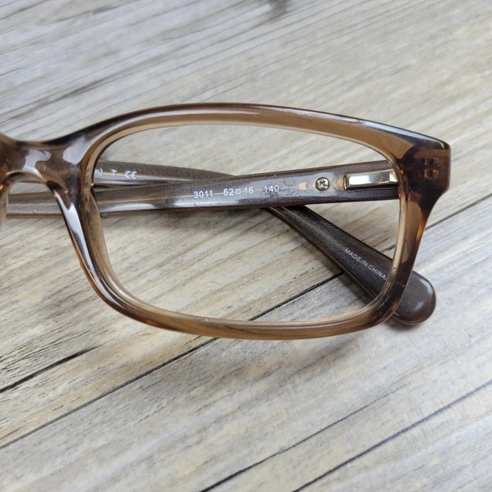 Michael Kors Eyeglasses MK 8006 Medellin 3011 Brown Snakeskin Frames Only 52mm